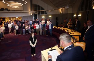 Installatie Evi van Riel als jeugdburgemeester