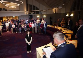 Installatie Evi van Riel als jeugdburgemeester